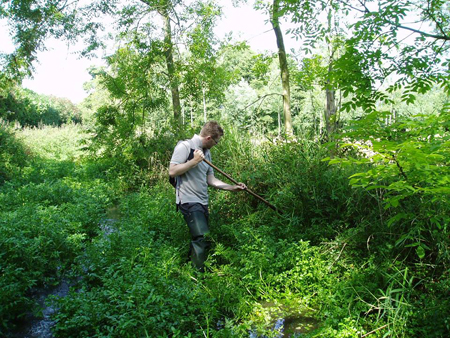 Water Vole Surveyor in the Chess